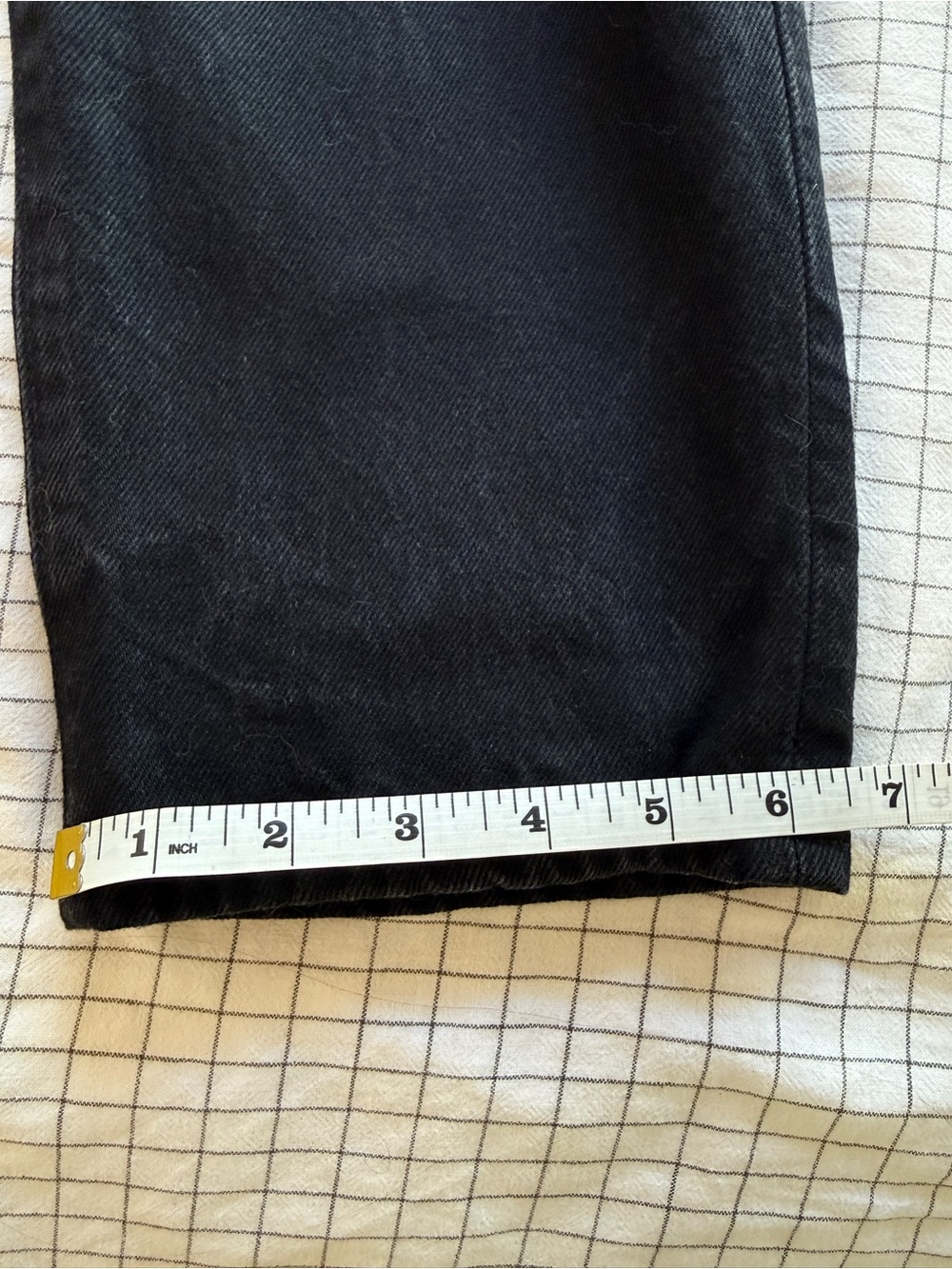 J. Crew Men's 32x32 Style# 484 Black Jeans - Picture 6 of 6